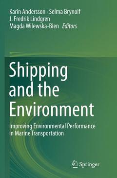 Couverture de l’ouvrage Shipping and the Environment 