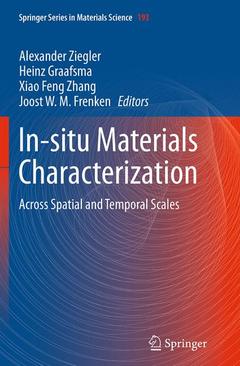 Cover of the book In-situ Materials Characterization