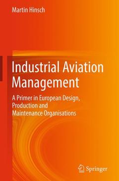 Couverture de l’ouvrage Industrial Aviation Management