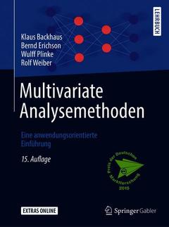 Couverture de l’ouvrage Multivariate Analysemethoden