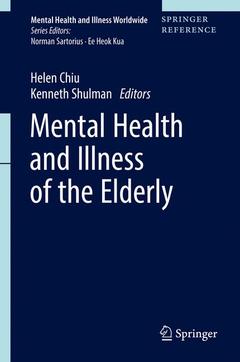 Couverture de l’ouvrage Mental Health and Illness of the Elderly