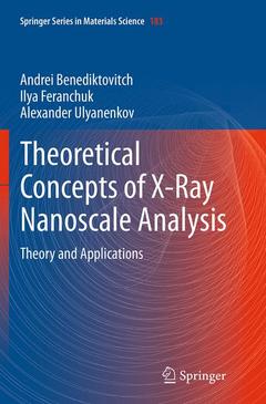 Couverture de l’ouvrage Theoretical Concepts of X-Ray Nanoscale Analysis