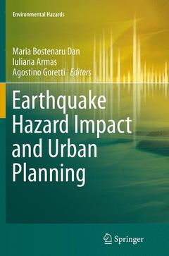 Couverture de l’ouvrage Earthquake Hazard Impact and Urban Planning