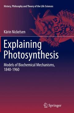 Couverture de l’ouvrage Explaining Photosynthesis