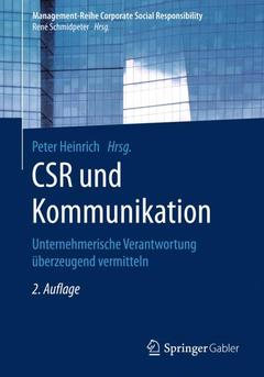 Couverture de l’ouvrage CSR und Kommunikation