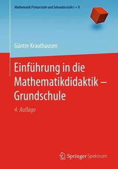 Couverture de l’ouvrage Einführung in die Mathematikdidaktik – Grundschule