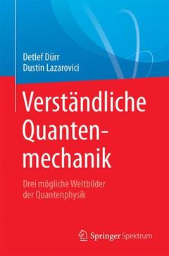 Couverture de l’ouvrage Verständliche Quantenmechanik