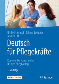 Couverture de l’ouvrage Deutsch für Pflegekräfte