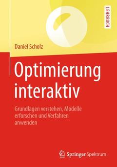 Couverture de l’ouvrage Optimierung interaktiv
