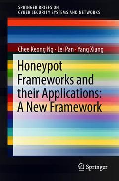 Couverture de l’ouvrage Honeypot Frameworks and Their Applications: A New Framework