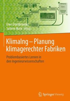 Couverture de l’ouvrage KlimaIng - Planung klimagerechter Fabriken