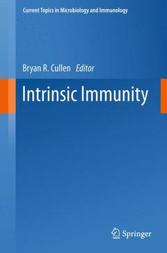 Couverture de l’ouvrage Intrinsic Immunity