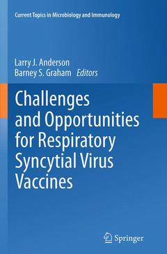 Couverture de l’ouvrage Challenges and Opportunities for Respiratory Syncytial Virus Vaccines