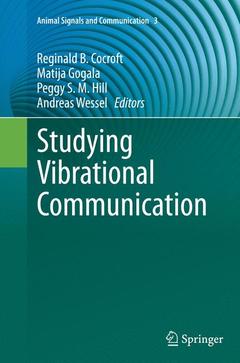 Couverture de l’ouvrage Studying Vibrational Communication