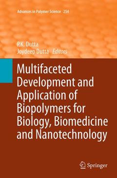 Cover of the book Multifaceted Development and Application of Biopolymers for Biology, Biomedicine and Nanotechnology