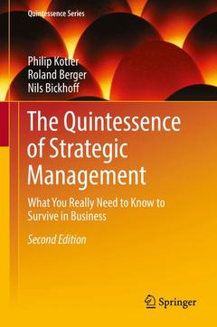 Cover of the book The Quintessence of Strategic Management