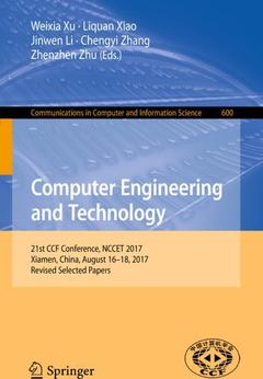 Cover of the book Computer Engineering and Technology