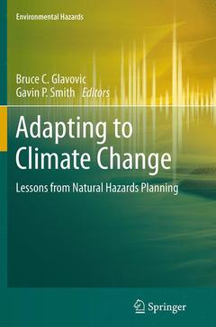 Couverture de l’ouvrage Adapting to Climate Change
