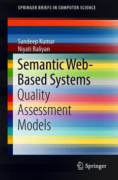 Couverture de l’ouvrage Semantic Web-Based Systems