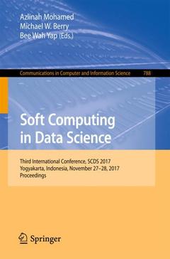 Couverture de l’ouvrage Soft Computing in Data Science