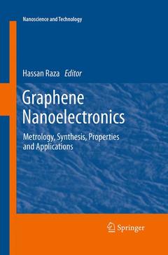 Couverture de l’ouvrage Graphene Nanoelectronics