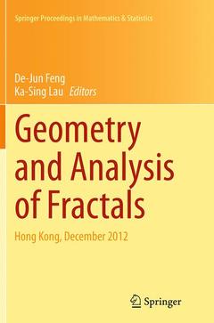 Couverture de l’ouvrage Geometry and Analysis of Fractals
