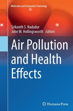 Couverture de l’ouvrage Air Pollution and Health Effects