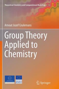 Couverture de l’ouvrage Group Theory Applied to Chemistry