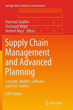 Couverture de l’ouvrage Supply Chain Management and Advanced Planning