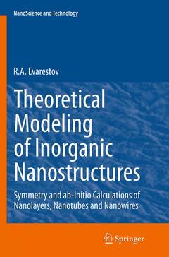 Couverture de l’ouvrage Theoretical Modeling of Inorganic Nanostructures