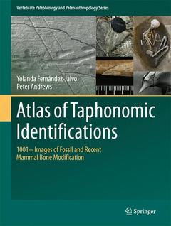 Couverture de l’ouvrage Atlas of Taphonomic Identifications