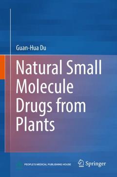 Couverture de l’ouvrage Natural Small Molecule Drugs from Plants