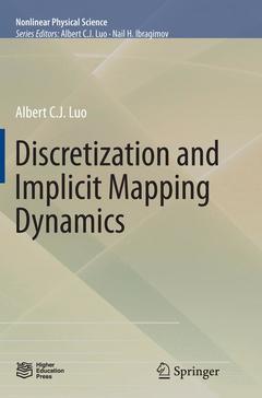 Couverture de l’ouvrage Discretization and Implicit Mapping Dynamics