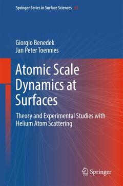 Couverture de l’ouvrage Atomic Scale Dynamics at Surfaces