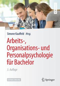 Couverture de l’ouvrage Arbeits-, Organisations- und Personalpsychologie für Bachelor