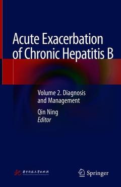 Couverture de l’ouvrage Acute Exacerbation of Chronic Hepatitis B