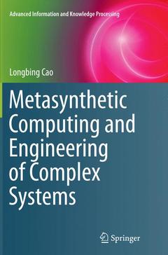 Cover of the book Metasynthetic Computing and Engineering of Complex Systems