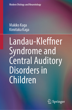 Couverture de l’ouvrage Landau-Kleffner Syndrome and Central Auditory Disorders in Children