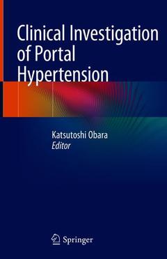 Couverture de l’ouvrage Clinical Investigation of Portal Hypertension