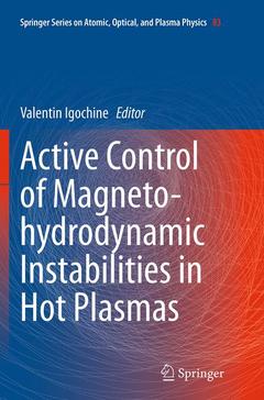 Couverture de l’ouvrage Active Control of Magneto-hydrodynamic Instabilities in Hot Plasmas