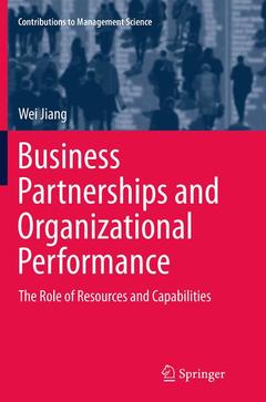 Couverture de l’ouvrage Business Partnerships and Organizational Performance