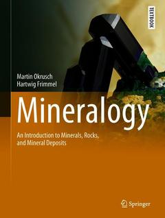 Couverture de l’ouvrage Mineralogy