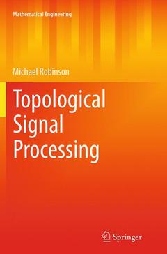 Couverture de l’ouvrage Topological Signal Processing