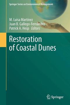 Cover of the book Restoration of Coastal Dunes