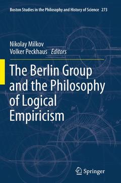 Couverture de l’ouvrage The Berlin Group and the Philosophy of Logical Empiricism