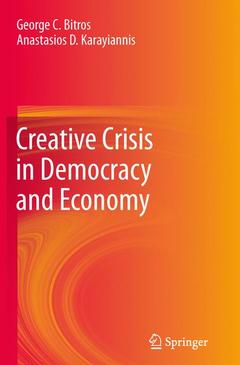 Cover of the book Creative Crisis in Democracy and Economy