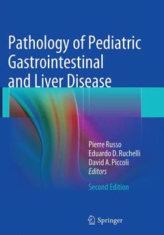 Couverture de l’ouvrage Pathology of Pediatric Gastrointestinal and Liver Disease