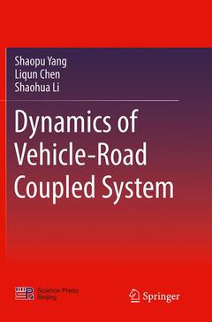 Couverture de l’ouvrage Dynamics of Vehicle-Road Coupled System