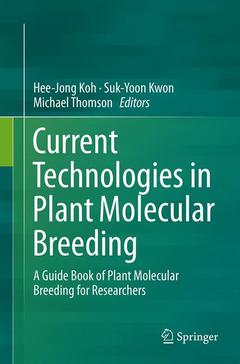 Couverture de l’ouvrage Current Technologies in Plant Molecular Breeding
