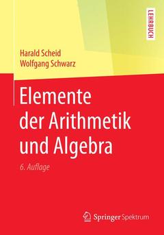Couverture de l’ouvrage Elemente der Arithmetik und Algebra